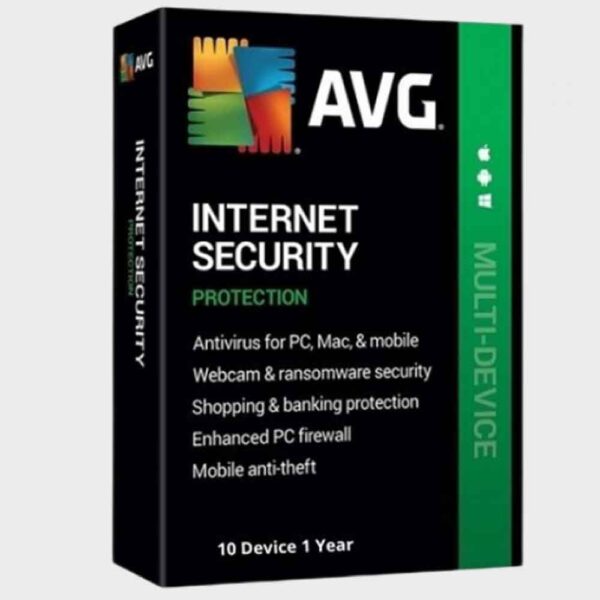 Avg Internet Security 1PC 1Year.